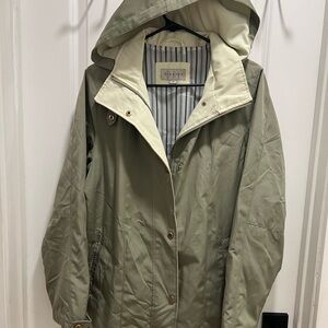 Braetan Sage Green Hooded Utility Jacket